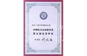 中国电力企业联合会第五届会员单位